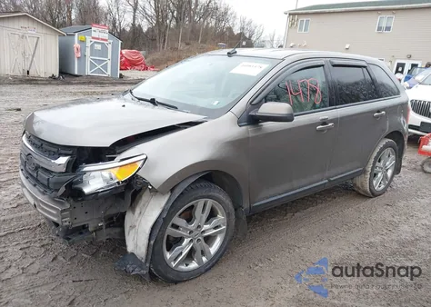 2014 Ford Edge Sel z USA, uszkodzony, nr VIN 2FMDK3JC4EBB35599
